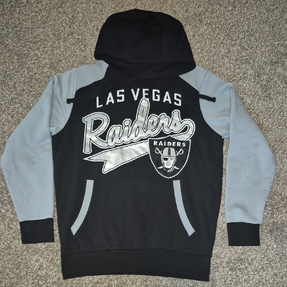 Black and Gray Las Vegas Raiders Hoodie